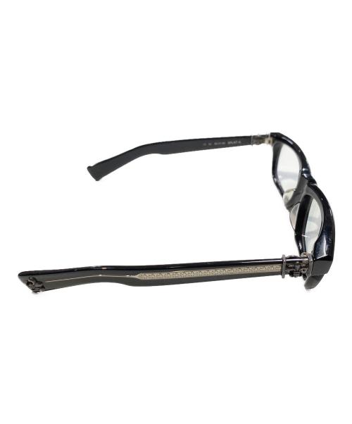 CHROME HEARTS（クロムハーツ）CHROME HEARTS (クロムハーツ) SPLAT-A ブラック×クリア サイズ:55□17-143の古着・服飾アイテム