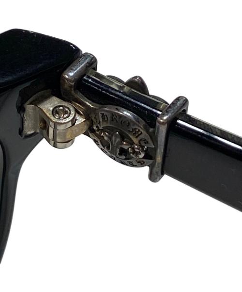 CHROME HEARTS（クロムハーツ）CHROME HEARTS (クロムハーツ) SPLAT-A ブラック×クリア サイズ:55□17-143の古着・服飾アイテム