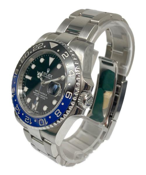 ROLEX（ロレックス）ROLEX (ロレックス) GMT マスター II/GMTマスター2/バットマン 黒文字盤 サイズ:40mmの古着・服飾アイテム