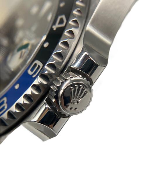 ROLEX（ロレックス）ROLEX (ロレックス) GMT マスター II/GMTマスター2/バットマン 黒文字盤 サイズ:40mmの古着・服飾アイテム