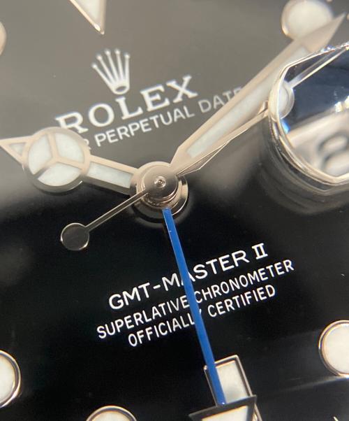 ROLEX（ロレックス）ROLEX (ロレックス) GMT マスター II/GMTマスター2/バットマン 黒文字盤 サイズ:40mmの古着・服飾アイテム