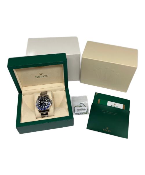 ROLEX（ロレックス）ROLEX (ロレックス) GMT マスター II/GMTマスター2/バットマン 黒文字盤 サイズ:40mmの古着・服飾アイテム
