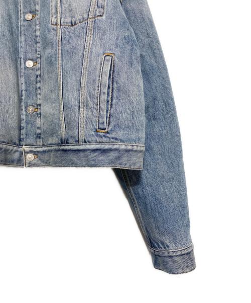 BALENCIAGA（バレンシアガ）BALENCIAGA (バレンシアガ) タイガーボアダメージデニムジャケット サイズ:42の古着・服飾アイテム