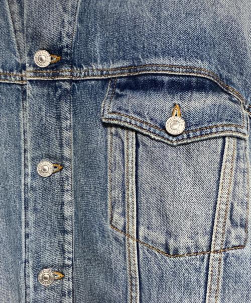 BALENCIAGA（バレンシアガ）BALENCIAGA (バレンシアガ) タイガーボアダメージデニムジャケット サイズ:42の古着・服飾アイテム