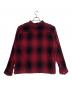 stussy (ステューシー) LOOSE WEAVE PLAID SHIRT レッド×ブラック サイズ:XL：18000円