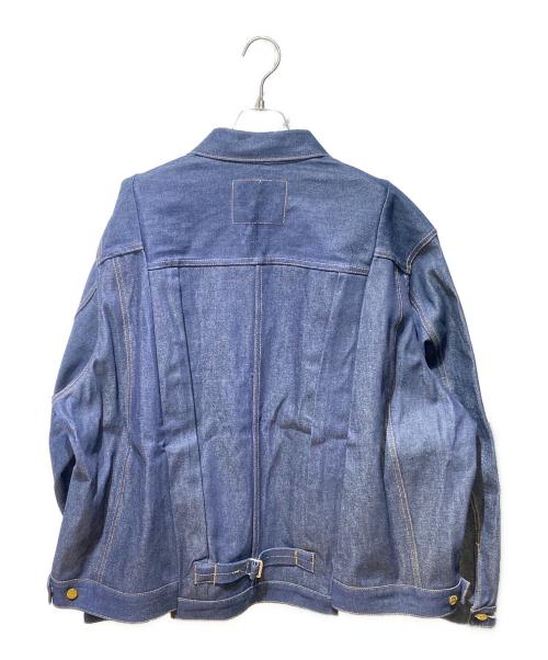 sacai（サカイ）sacai (サカイ) LEVI'S (リーバイス) 25SS ダブルネームドッキングデニムジャケット インディゴ サイズ:4の古着・服飾アイテム