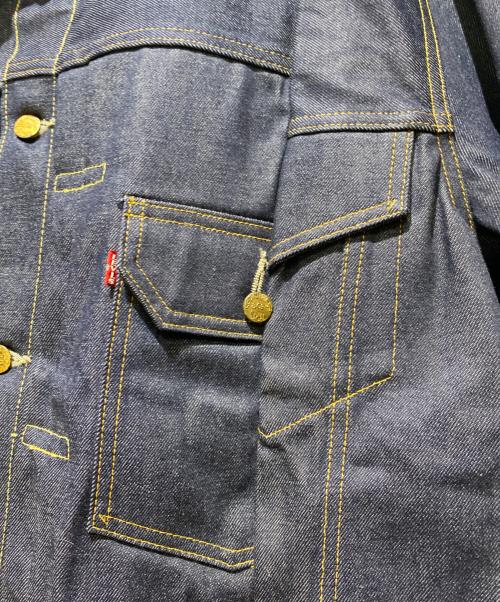 sacai（サカイ）sacai (サカイ) LEVI'S (リーバイス) 25SS ダブルネームドッキングデニムジャケット インディゴ サイズ:4の古着・服飾アイテム