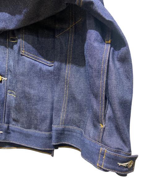 sacai（サカイ）sacai (サカイ) LEVI'S (リーバイス) 25SS ダブルネームドッキングデニムジャケット インディゴ サイズ:4の古着・服飾アイテム