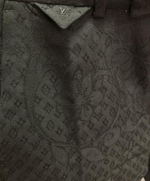 LOUIS VUITTON（ルイ ヴィトン）LOUIS VUITTON (ルイ ヴィトン) モノグラムスラックス ブラック サイズ:48の古着・服飾アイテム