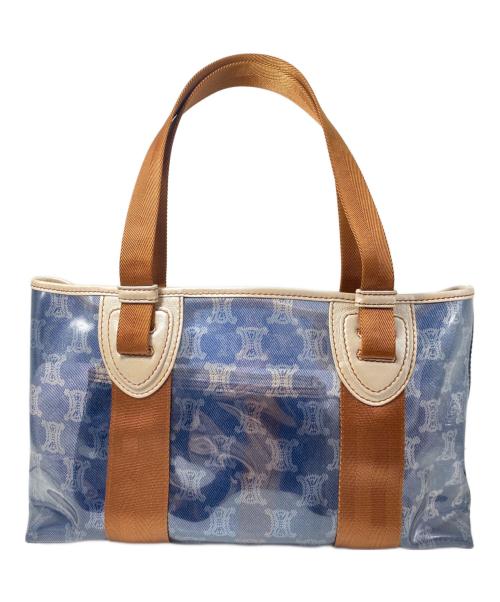 CELINE（セリーヌ）CELINE (セリーヌ) マカダムビニールトートバッグ ブラウンの古着・服飾アイテム