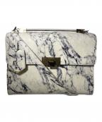 BALENCIAGAバレンシアガ）の古着「ルティス 2WAYバッグ」｜ホワイト×ネイビー