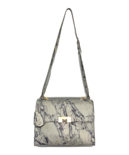 BALENCIAGA（バレンシアガ）BALENCIAGA (バレンシアガ) ルティス 2WAYバッグ ホワイト×ネイビー サイズ:-の古着・服飾アイテム