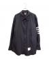 Thom Browne（トムブラウン）の古着「平織り 4BAR シャツ ジャケット」｜ネイビー