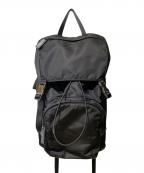 PRADAプラダ）の古着「三角ロゴプレート ナイロンリュック」｜ブラック