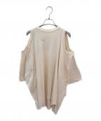 Martin Margiela1マルタンマルジェラ1）の古着「ダブルスプライド Tシャツ」｜ベージュ