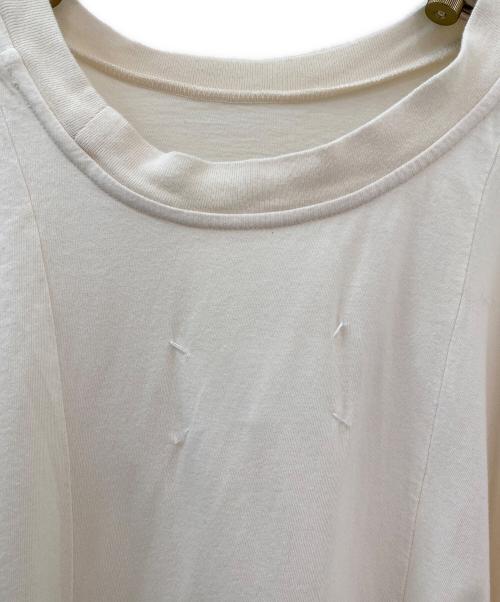 Martin Margiela1（マルタンマルジェラ1）Martin Margiela1 (マルタンマルジェラ1) ダブルスプライド Tシャツ ベージュ サイズ:Sの古着・服飾アイテム