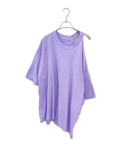 Martin Margiela1（マルタンマルジェラ1）Martin Margiela1 (マルタンマルジェラ1) ダブルスプライド Tシャツ ラベンダー サイズ:XSの古着・服飾アイテム
