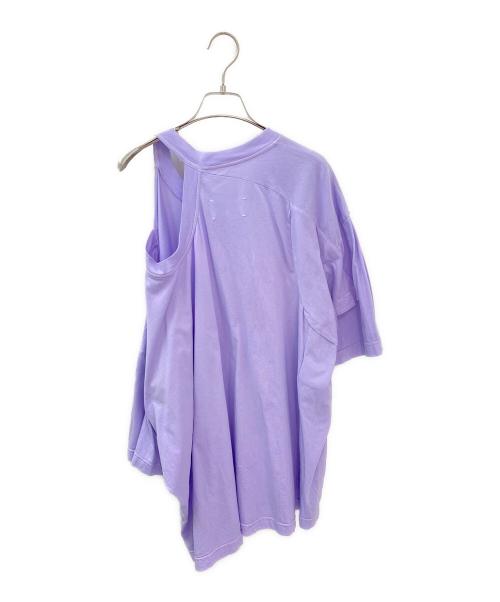 Martin Margiela1（マルタンマルジェラ1）Martin Margiela1 (マルタンマルジェラ1) ダブルスプライド Tシャツ ラベンダー サイズ:XSの古着・服飾アイテム