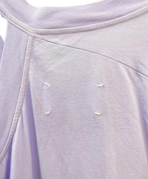Martin Margiela1（マルタンマルジェラ1）Martin Margiela1 (マルタンマルジェラ1) ダブルスプライド Tシャツ ラベンダー サイズ:XSの古着・服飾アイテム