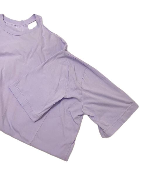 Martin Margiela1（マルタンマルジェラ1）Martin Margiela1 (マルタンマルジェラ1) ダブルスプライド Tシャツ ラベンダー サイズ:XSの古着・服飾アイテム