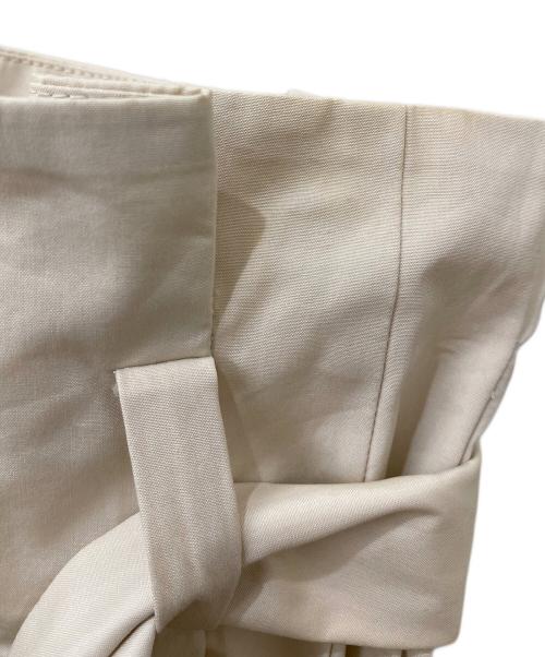 FENDI（フェンディ）FENDI (フェンディ) ワイドフレアパンツ ベージュ サイズ:36の古着・服飾アイテム