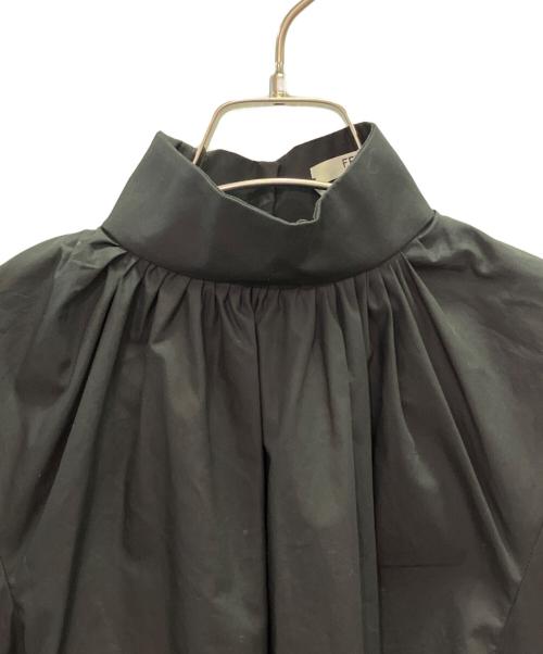 FENDI（フェンディ）FENDI (フェンディ) メッシュ切替アーム デザインブラウス ブラック サイズ:36の古着・服飾アイテム