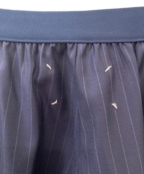 Martin Margiela4（マルタンマルジェラ 4）Martin Margiela4 (マルタンマルジェラ 4) ウエストギャザー テーパードパンツ ネイビー サイズ:36の古着・服飾アイテム