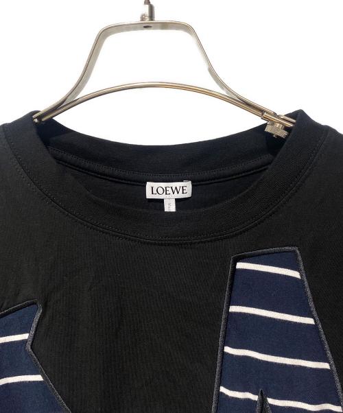 LOEWE（ロエベ）LOEWE (ロエベ) リラックスフィットTシャツ ブラック サイズ:Mの古着・服飾アイテム
