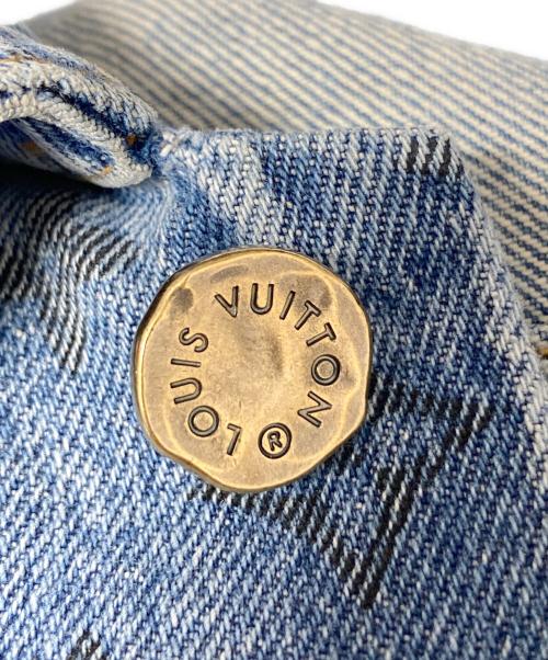 LOUIS VUITTON（ルイ ヴィトン）LOUIS VUITTON (ルイ ヴィトン) モノグラムデニムジャケット インディゴ サイズ:44の古着・服飾アイテム