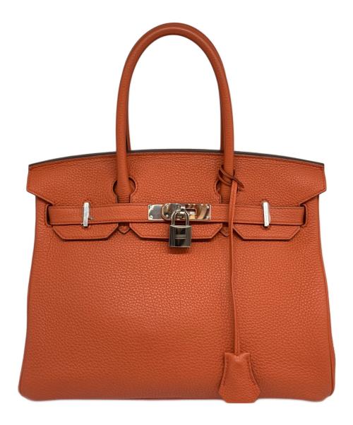 HERMES（エルメス）HERMES (エルメス) バーキン 30/シルバー金具/トゴ/テールバトゥ/X刻印:2016年 テールバトゥー/TERRE BATTUE サイズ:30の古着・服飾アイテム