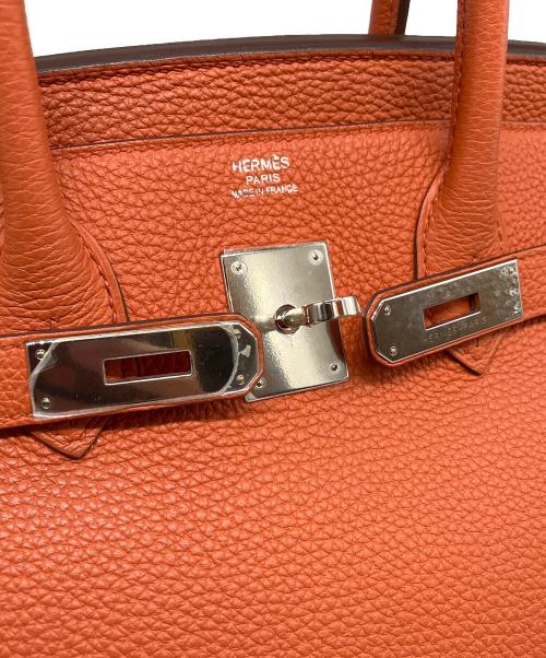 HERMES（エルメス）HERMES (エルメス) バーキン 30/シルバー金具/トゴ/テールバトゥ/X刻印:2016年 テールバトゥー/TERRE BATTUE サイズ:30の古着・服飾アイテム