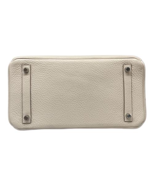 HERMES（エルメス）HERMES (エルメス) バーキン30/シルバー金具/トリヨンクレマンス/クレ/T刻印 クレ サイズ:30の古着・服飾アイテム