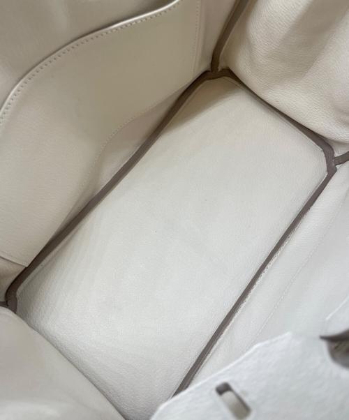 HERMES（エルメス）HERMES (エルメス) バーキン30/シルバー金具/トリヨンクレマンス/クレ/T刻印 クレ サイズ:30の古着・服飾アイテム