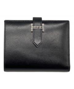 中古・古着通販】HERMES (エルメス) レザーマネークリップ オレンジ