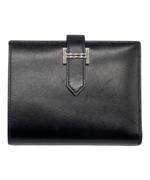 HERMES（エルメス）HERMES (エルメス) ベアン コンパクト ブラックの古着・服飾アイテム