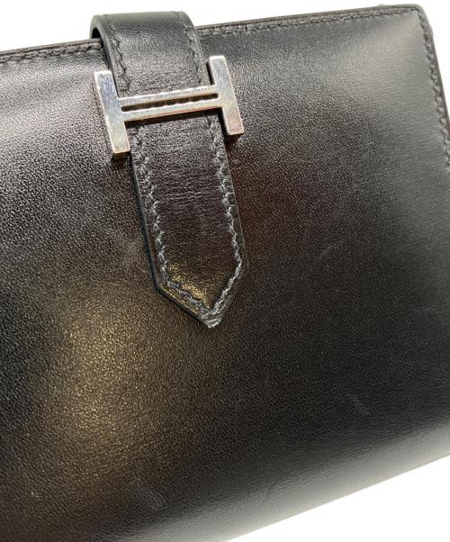 HERMES（エルメス）HERMES (エルメス) ベアン コンパクト ブラックの古着・服飾アイテム