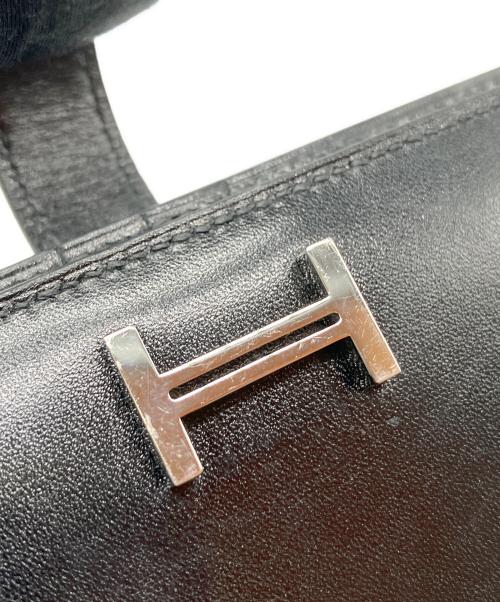 HERMES（エルメス）HERMES (エルメス) ベアン コンパクト ブラックの古着・服飾アイテム