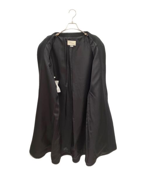GUCCI（グッチ）GUCCI (グッチ) ホースビット ロングコート ブラック サイズ:40の古着・服飾アイテム