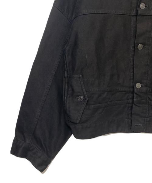 BALENCIAGA（バレンシアガ）BALENCIAGA (バレンシアガ) アップサイドダウン デニムジャケット ブラック サイズ:Sの古着・服飾アイテム