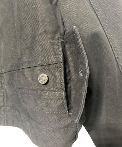 BALENCIAGA（バレンシアガ）BALENCIAGA (バレンシアガ) アップサイドダウン デニムジャケット ブラック サイズ:Sの古着・服飾アイテム