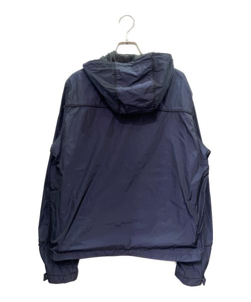 PRADA（プラダ）PRADA (プラダ) フーデットポリエステルジャケット ネイビー サイズ:Mの古着・服飾アイテム