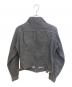 GUCCI (グッチ) シェリーベルトショートデニムジャケット ブラック サイズ:40：40000円