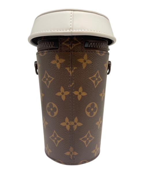 LOUIS VUITTON（ルイ ヴィトン）LOUIS VUITTON (ルイ ヴィトン) エブリデイLV コーヒーカップ ショルダーバッグ ブラウンの古着・服飾アイテム