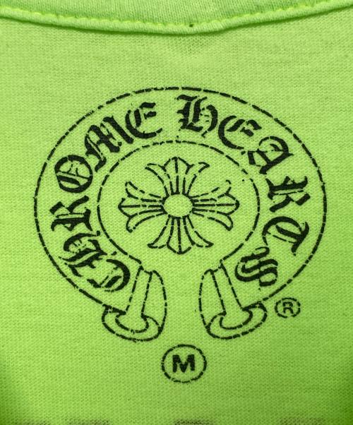 CHROME HEARTS（クロムハーツ）CHROME HEARTS (クロムハーツ) OFFWHITE (オフホワイト) ポケット半袖カットソー 黄緑 サイズ:Mの古着・服飾アイテム