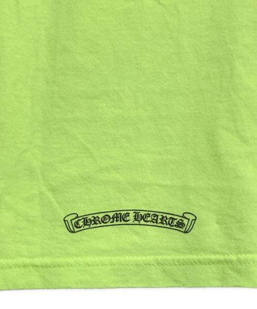 CHROME HEARTS（クロムハーツ）CHROME HEARTS (クロムハーツ) OFFWHITE (オフホワイト) ポケット半袖カットソー 黄緑 サイズ:Mの古着・服飾アイテム