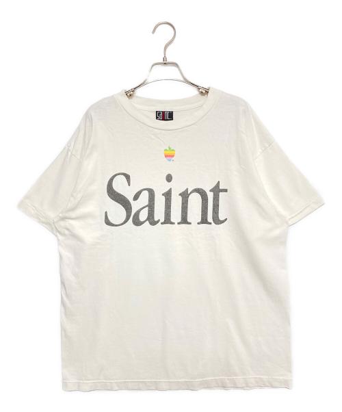 SAINT MICHAEL（セントマイケル）SAINT MICHAEL (セントマイケル) SS TEE/HEART SAINT ホワイト サイズ:Lの古着・服飾アイテム