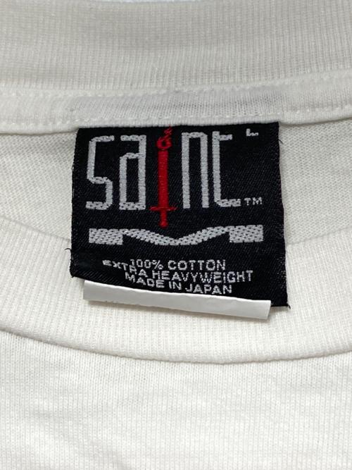 SAINT MICHAEL（セントマイケル）SAINT MICHAEL (セントマイケル) SS TEE/HEART SAINT ホワイト サイズ:Lの古着・服飾アイテム