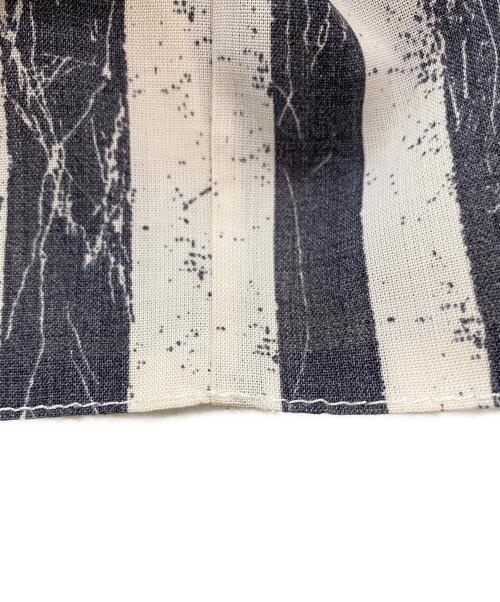 MM6 Maison Margiela（エムエムシックスメゾンマルジェラ）MM6 Maison Margiela (エムエムシックスメゾンマルジェラ) テーパードパンツ ライトグレー×ホワイト サイズ:36の古着・服飾アイテム