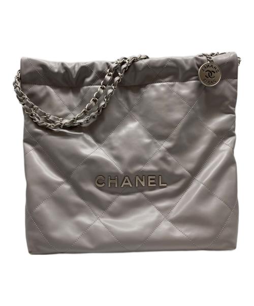 CHANEL（シャネル）CHANEL (シャネル) シャネル22 SMALL/スモール グレー サイズ:SMALL/スモールの古着・服飾アイテム