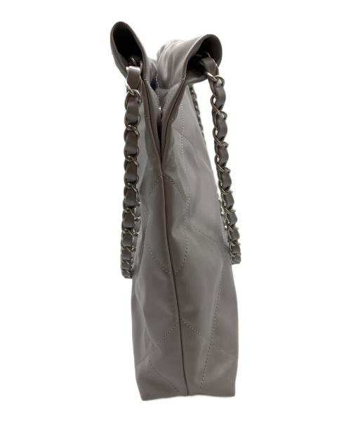 CHANEL（シャネル）CHANEL (シャネル) シャネル22 SMALL/スモール グレー サイズ:SMALL/スモールの古着・服飾アイテム